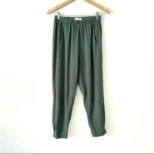 Babaton Dexter Pant in Emerald Green